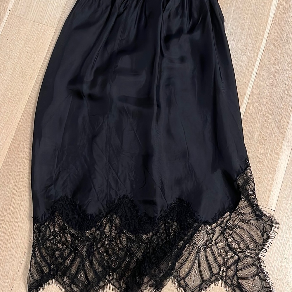 Helmet Lang slip skirt